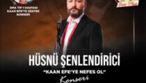 HÜSNÜ ŞENLENDİRİCİ KONSERİNİN TÜM GELİRİ SMA HASTASI KAAN EFENİN TEDAVİSİNE BAĞIŞLANACAK