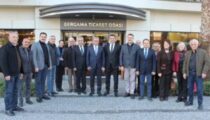İZMİR MİLLETVEKİLİ BEDRİ SERTER, BERTO’YU ZİYARET ETTİ