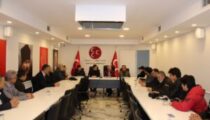 MHP Aliağa İlçe Teşkilatı basın ile bir araya geldi