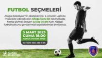 Futbol Tutkunu Aliağalı Gençler Yeteneklerini Gösterecek