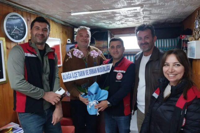 21 Kasım Dünya Balıkçılık Günü’nde Aliağa Balıkçılarına Ziyaret