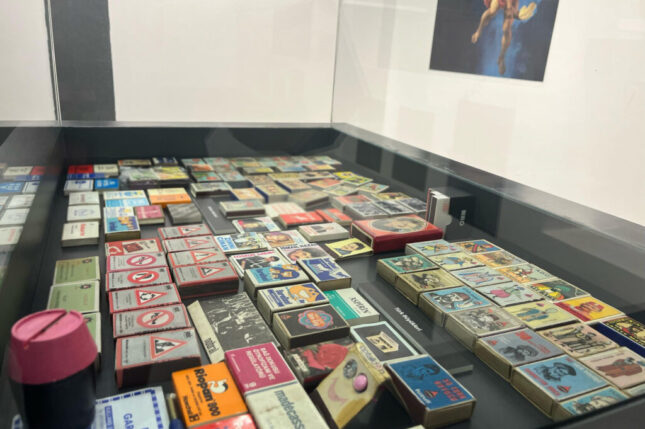 25 bin parçalık kibrit kutusu koleksiyonu görücüye çıktı