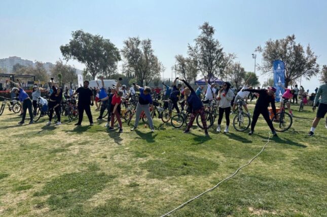 Bisikletli Pazarlar ile spor ve eğlence bir araya geldi