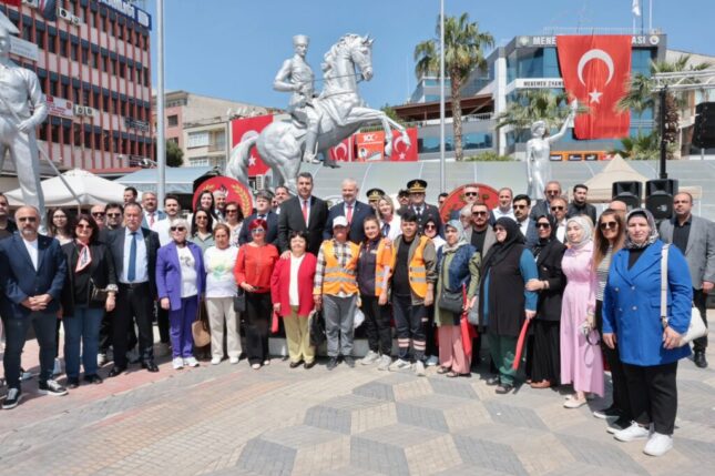 Menemen’de 19 Mayıs coşkusu yaşandı