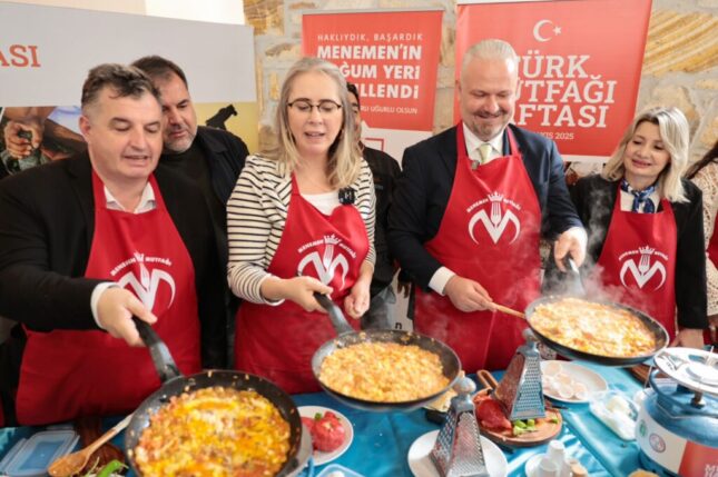 Türk Mutfağı Haftası’na Menemen damgası!