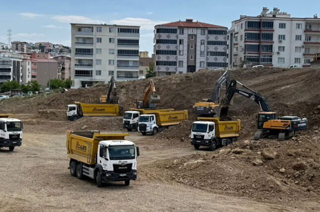 ABS Hafriyat, Aliağa Adliye Sarayı İnşaatına Güçlü Başlangıç Yaptı