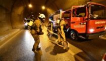 Tünelde nefes kesen tatbikat