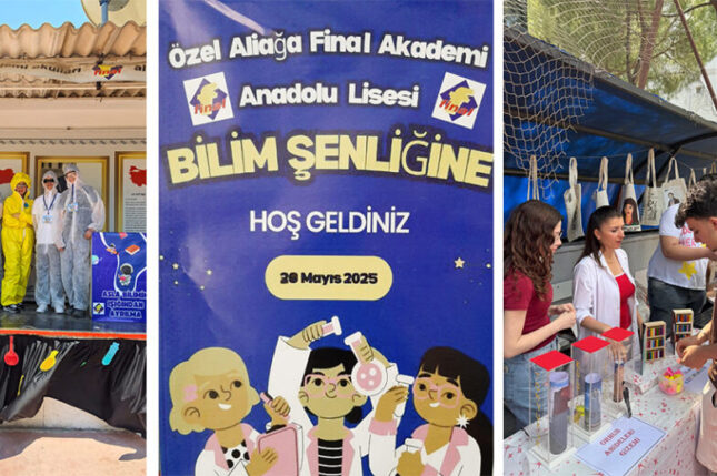 Aliağa Final Akademi Anadolu Lisesi’nde “Genç Beyinlerle Bilim Şenliği” Coşkusu
