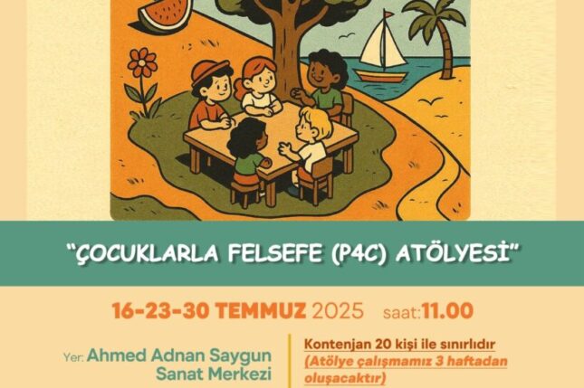 Çocuklarla Felsefe Atölyesi AASSM’de başlıyor