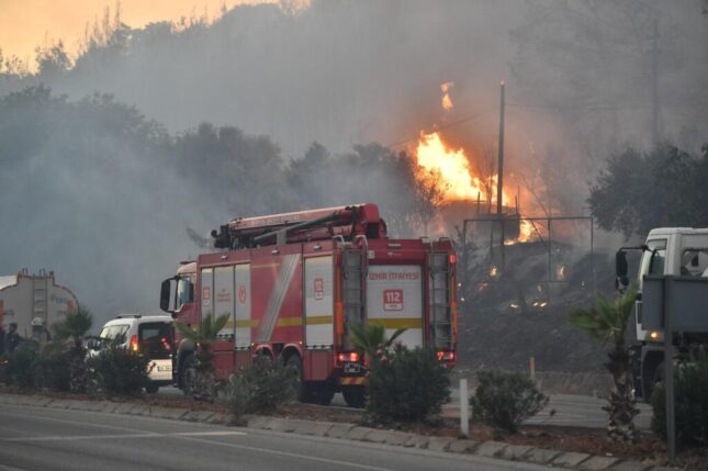 İZPA İzmir’in orman yangını risk haritasını oluşturdu