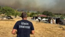 İzmir İtfaiyesi kentsel ve kırsal yangınlarla mücadele ediyor